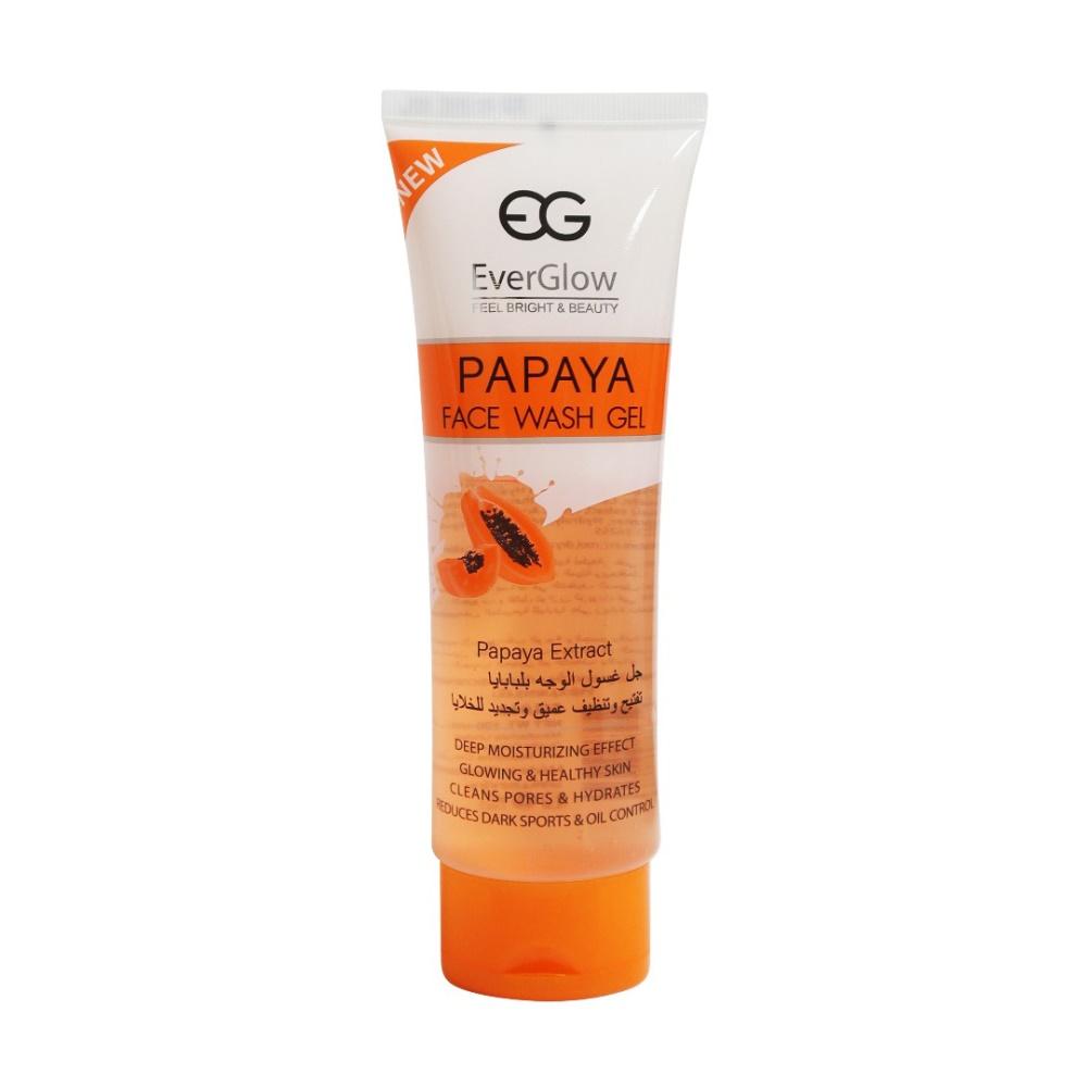 Everglow Papaya Gel Face Wash – 100 ml