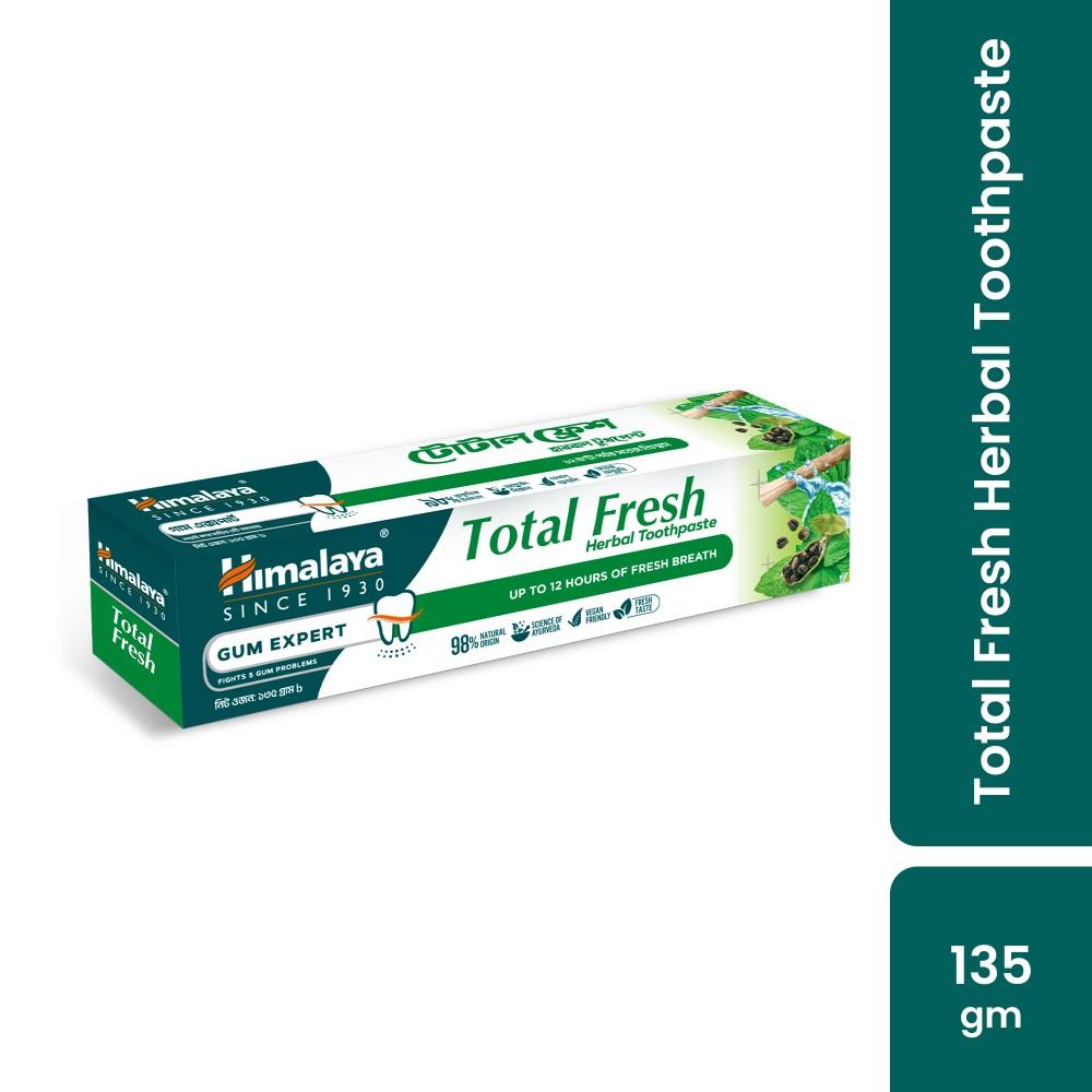 Himalaya Total Fresh Toothpaste 135gm – 135 gm