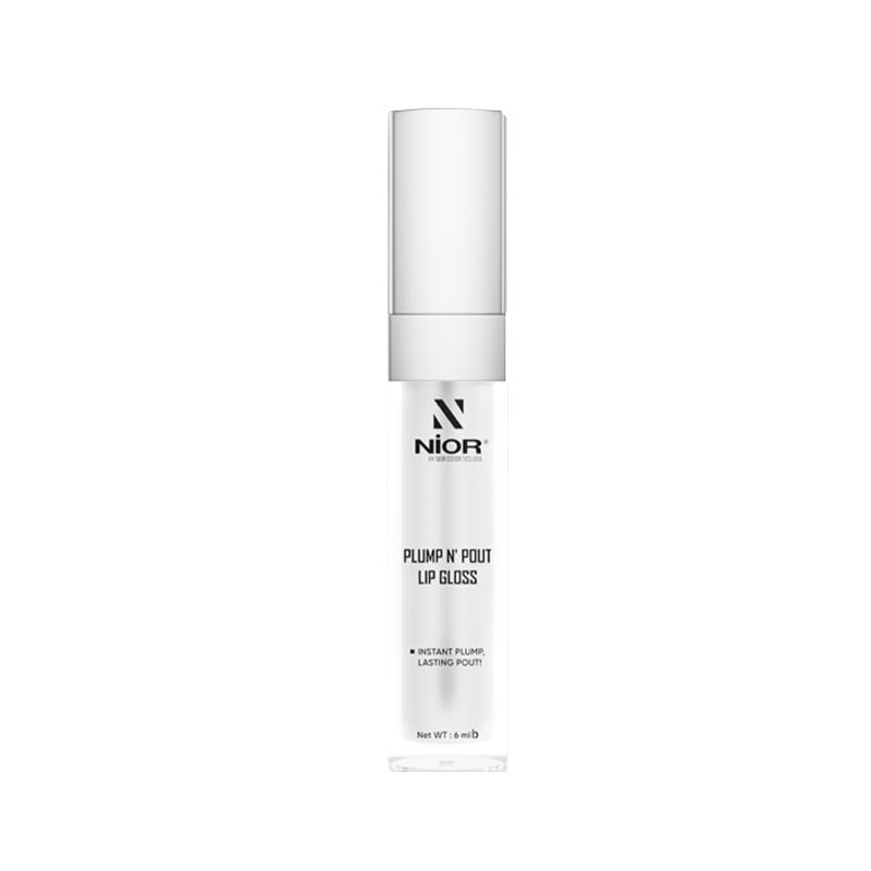 Nior Plump n Pout Lip Gloss – Crystal Clear – 6 ml