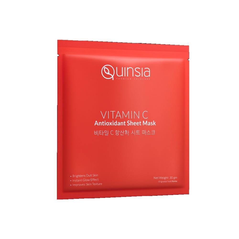 Quinsia Vitamin C Sheet Mask – 30 ml