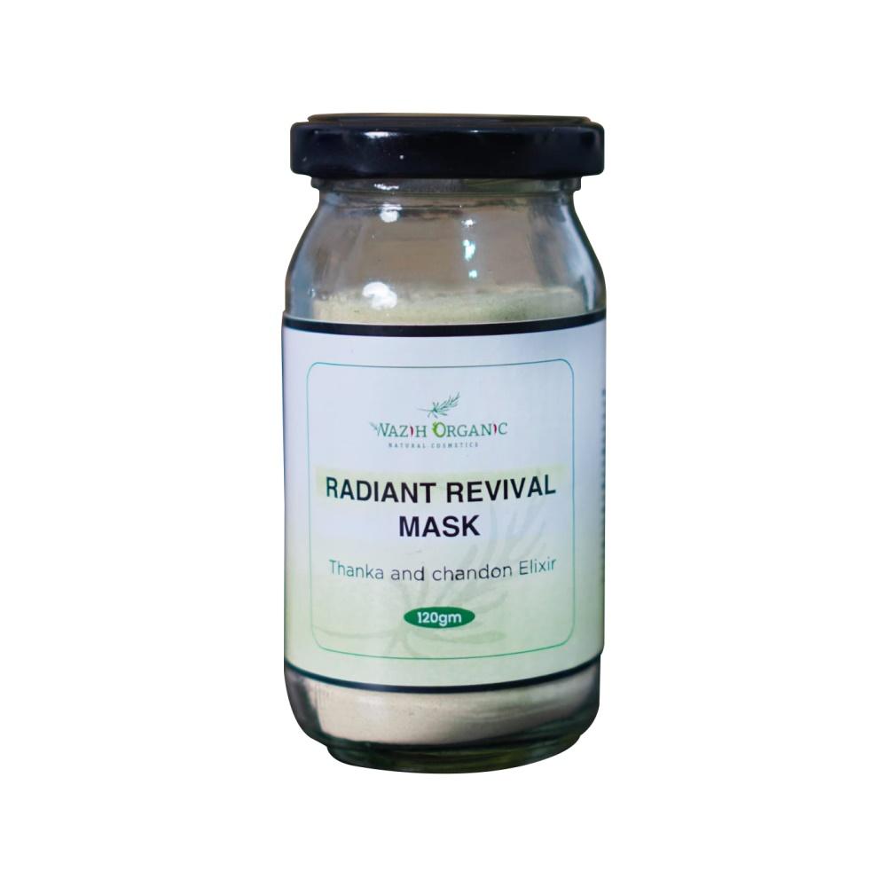 Wazih Organic Radiant Revival Mask – 120 gm