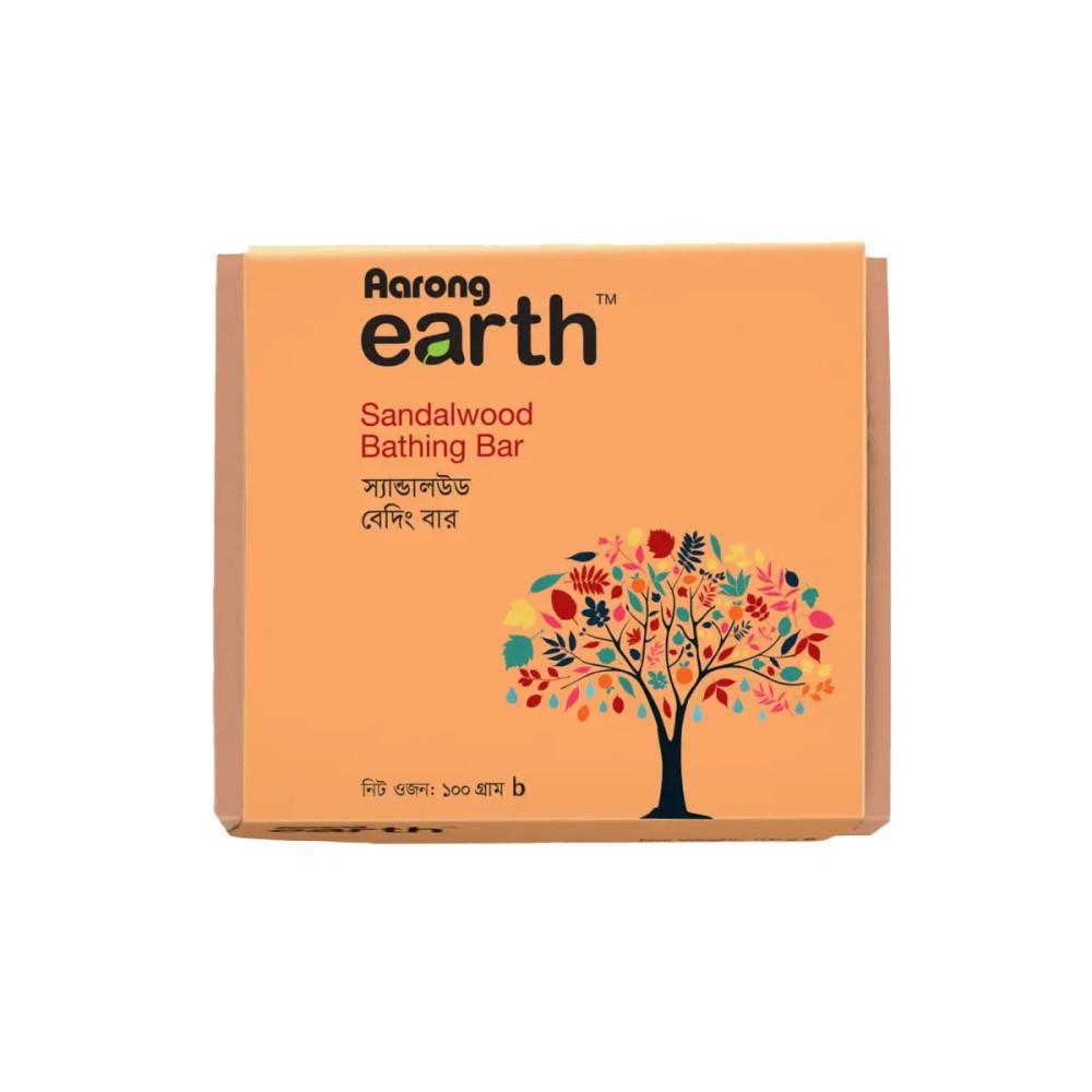 Aarong Earth Sandalwood Bathing Bar – 100 gm