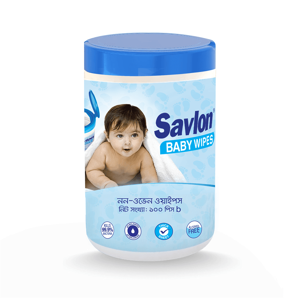 Savlon Baby wipe Jar 100s