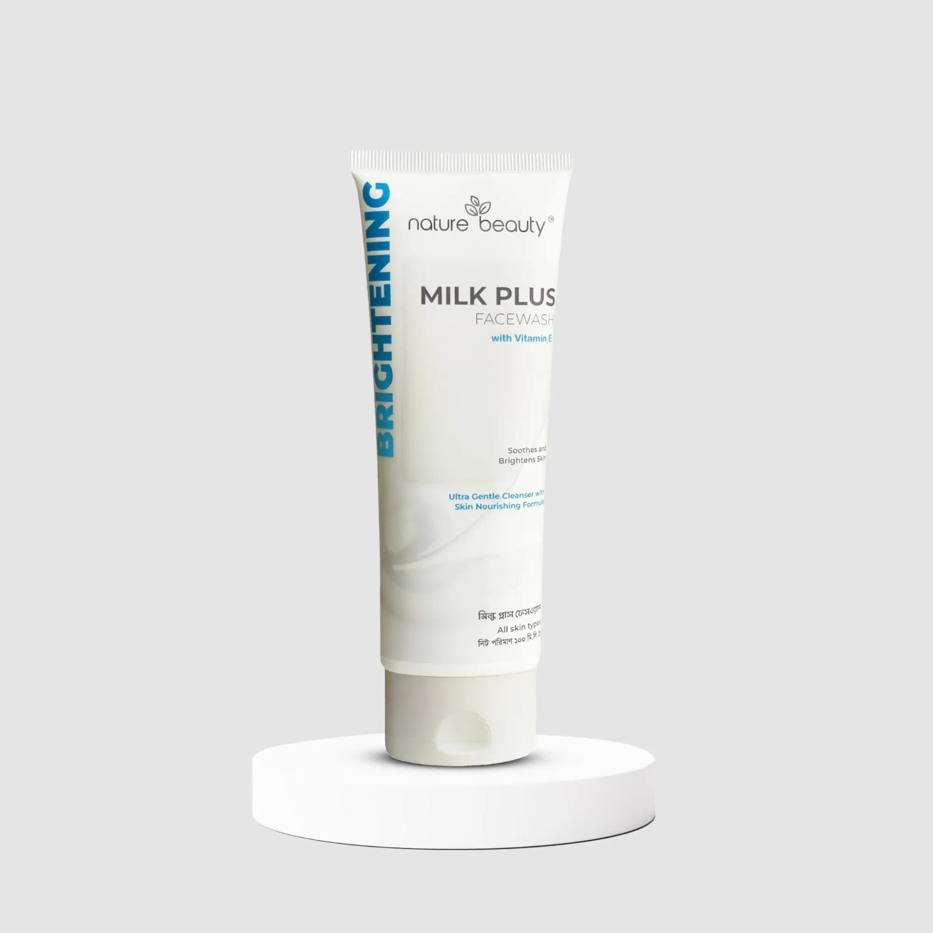 Nature Beauty Milk Face Wash – 100ml