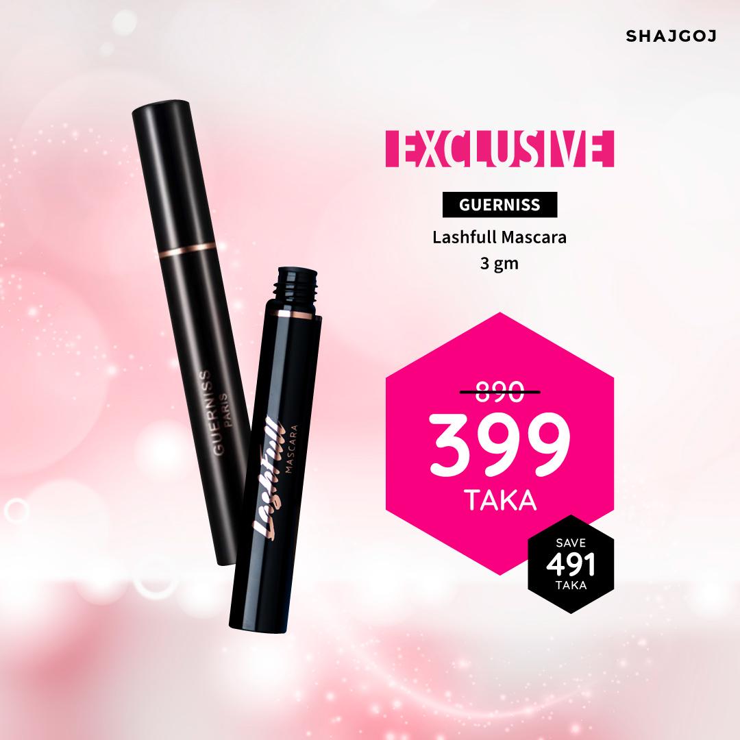 Guerniss Lashfull Mascara – 6gm