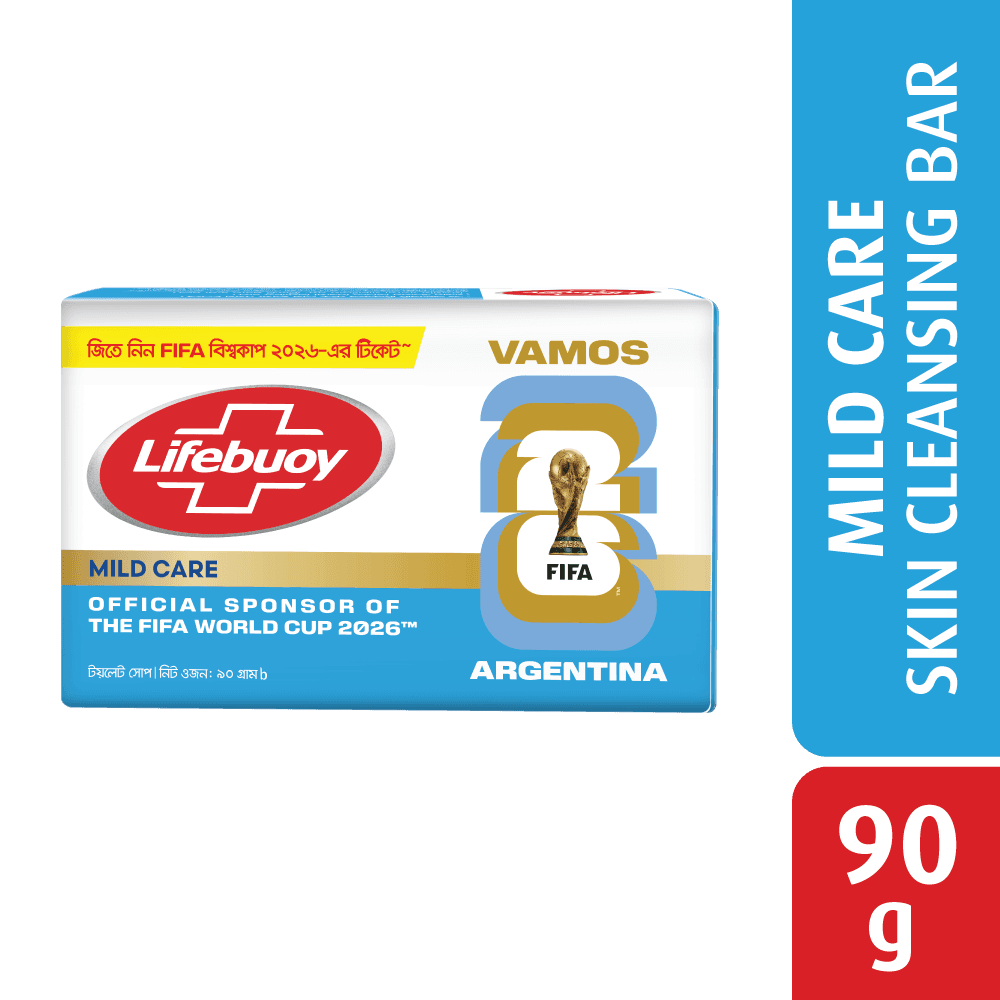 Lifebuoy Mild Care Skin Cleansing Soap Bar Care – 90 gm