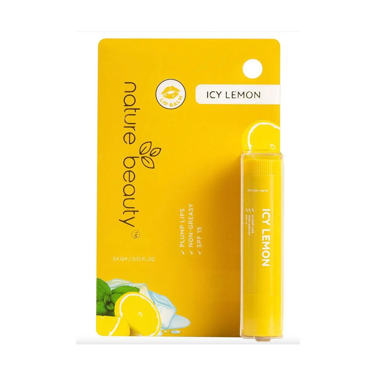Nature Beauty Icy Lemon Lip Balm – 3.4gm