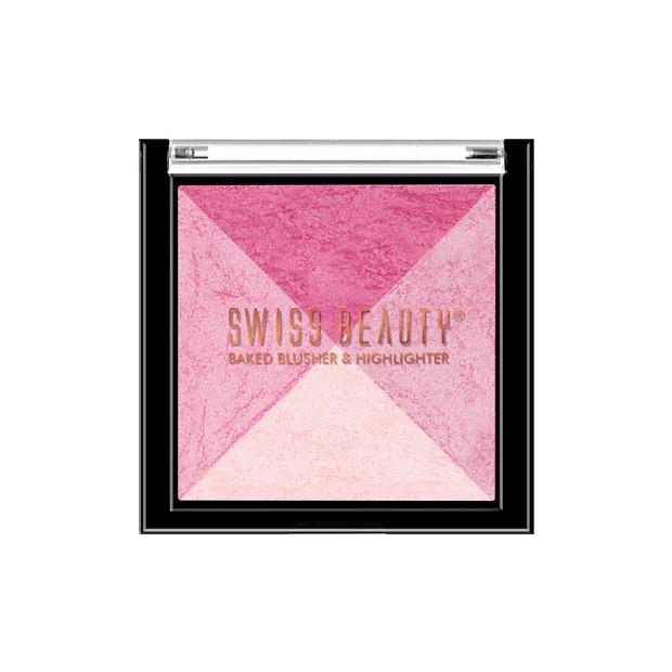Swiss Beauty Baked Blusher & Highlighter 03 – 7 gm