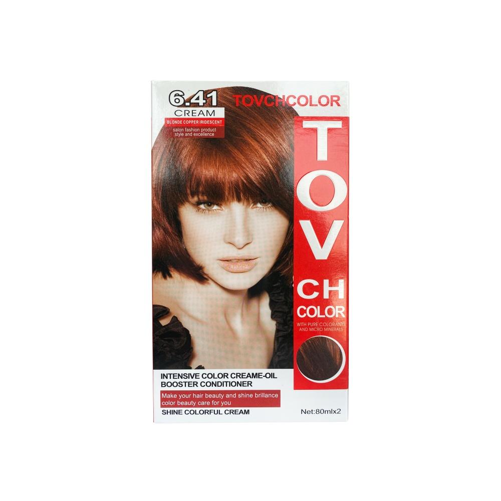TOVCH COLOR Intensive Color Creame-Oil Booster Conditioner - CREAM BLONDE COPPER INDESCENT 80ml – 80 ml