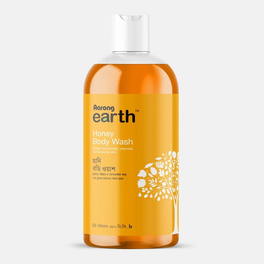 Aarong Earth Honey Body Wash – 380 ml