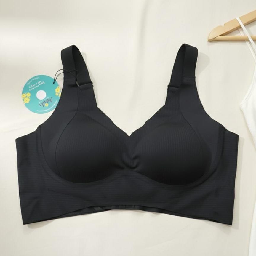 Armela Second Skin Seamless Bra - Black
