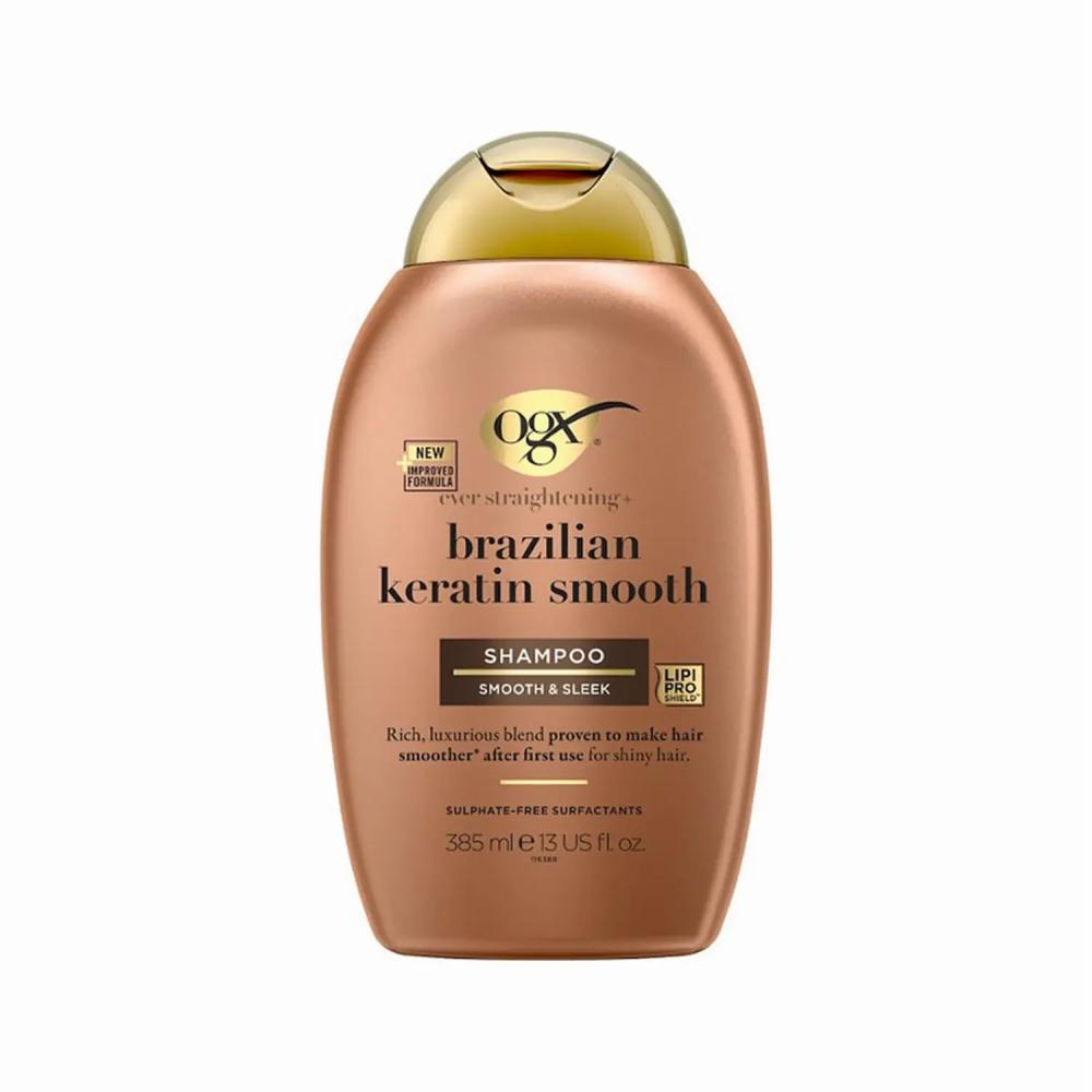 OGX Brazilian Keratin Smooth Shampoo – 385ml
