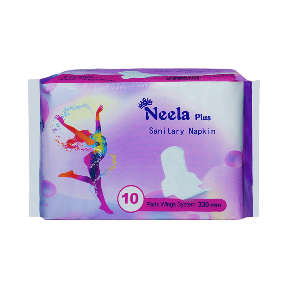 Neela Plus Sanitary Napkin 330 Mm - 10pcs