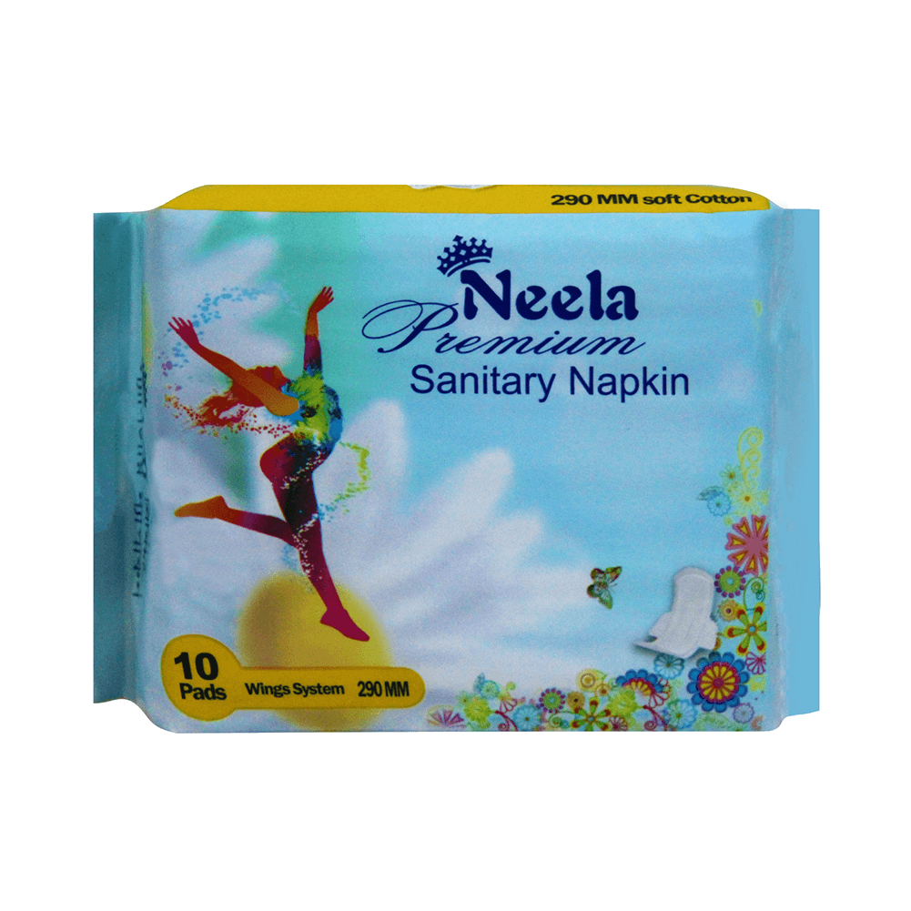 Neela Premium Saniatry Napkin 290Mm - 10Pcs
