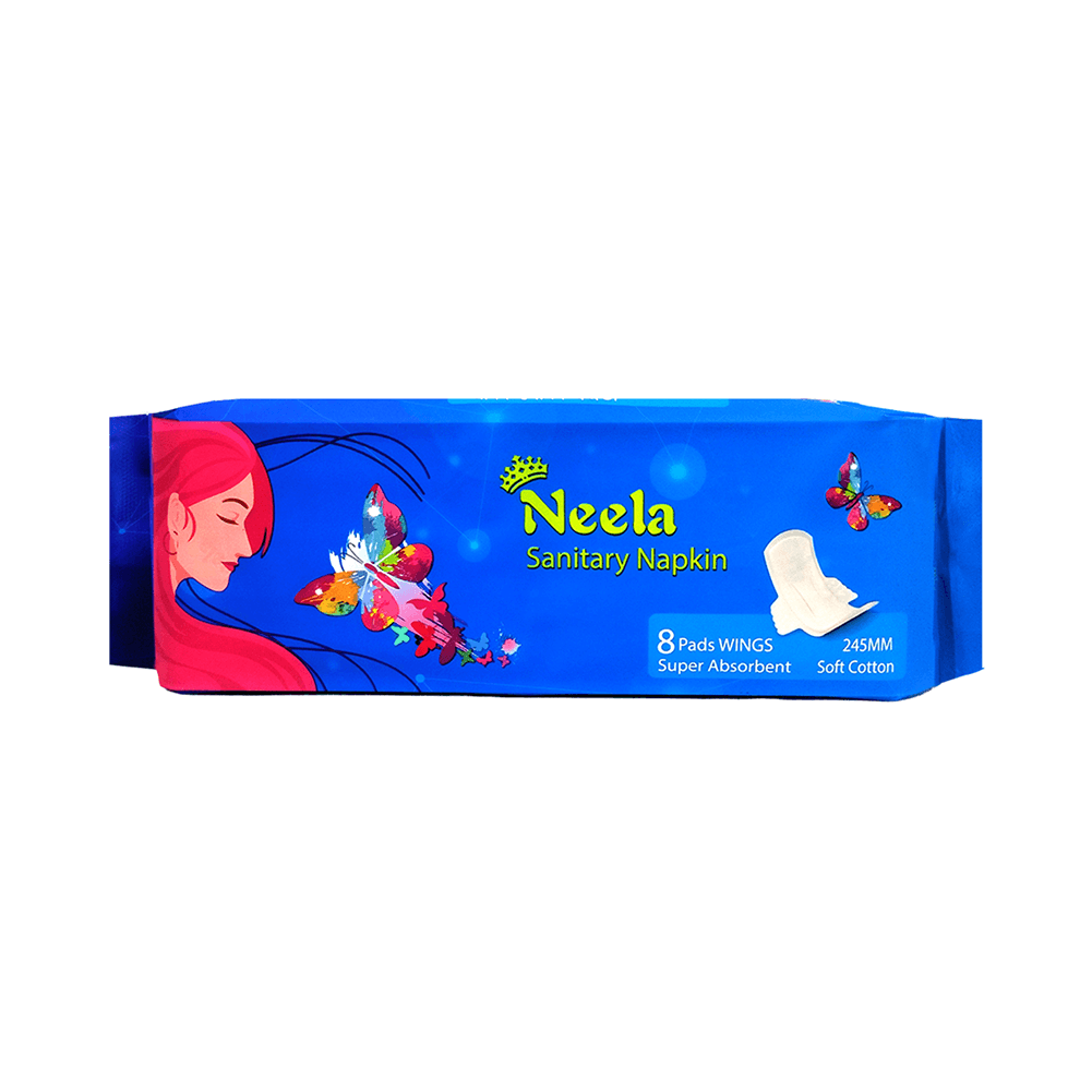 Neela Sanitary Napkin 245Mm - 8Pcs