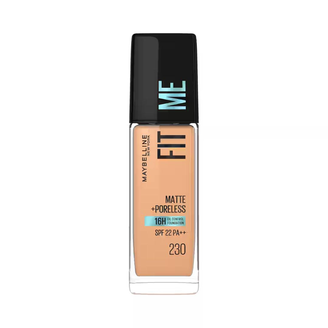 Maybelline Fit Me Matte + Poreless Foundation- Natural Buff 230 – 30ml