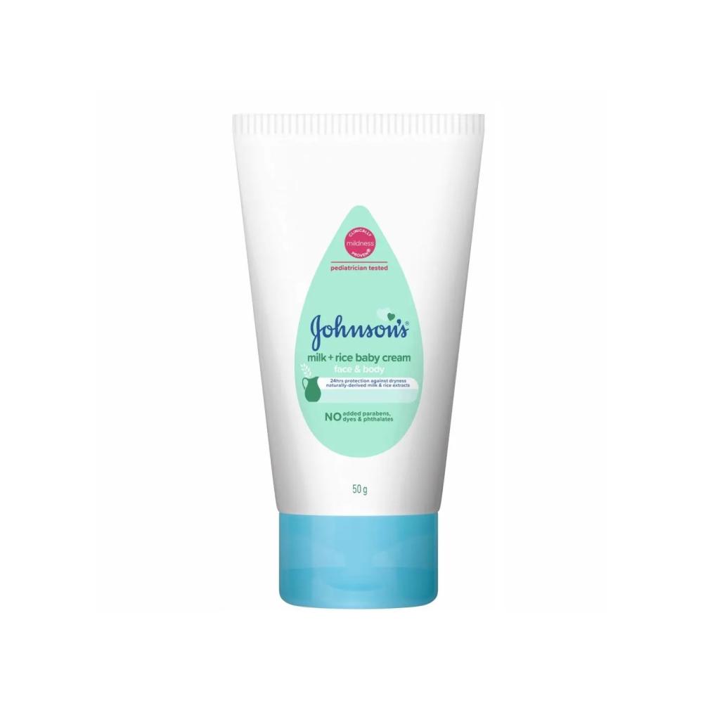 Johnson's Milk+ Rice Cream – 50gm