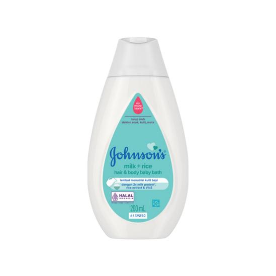 Johnson's Baby Milk + Rice Bath  (Malaysia) – 200ml