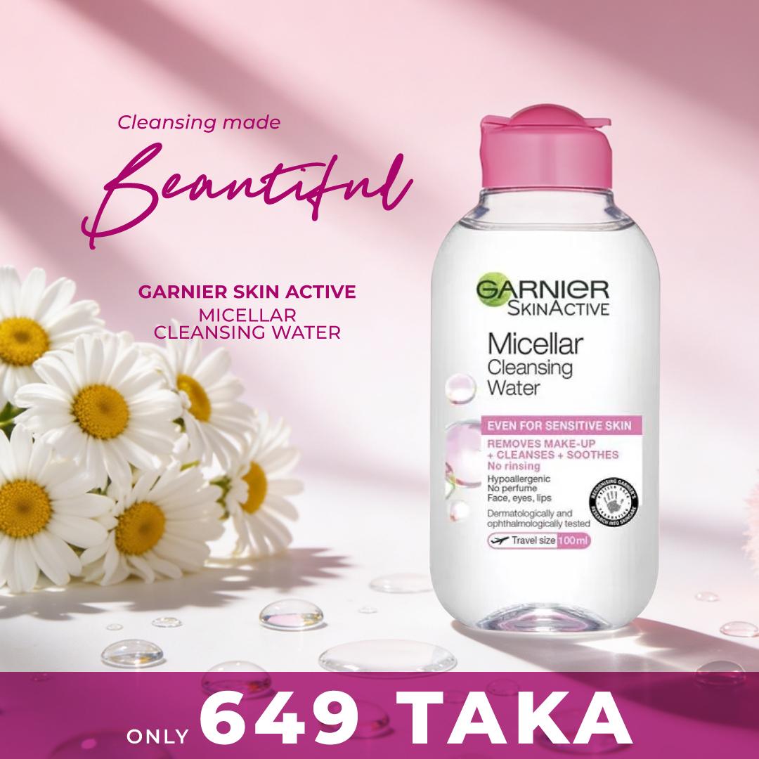 Garnier Skin Active Micellar Cleansing Water – 100ml