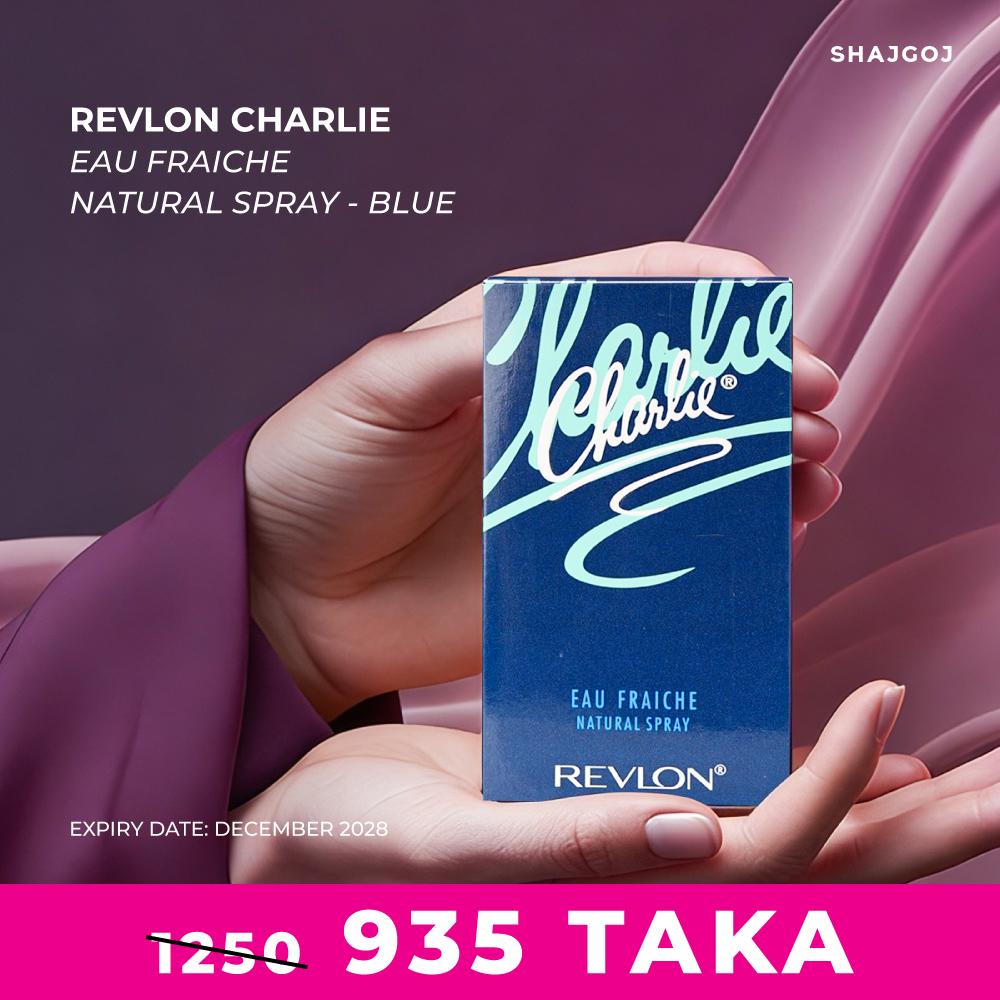 REVLON CHARLIE EAU FRAICHE NATURAL SPRAY - BLUE – 100ml