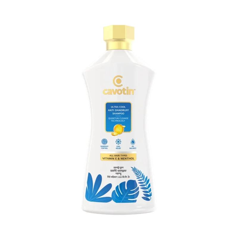 Cavotin Ultra-Cool Anti-dandruff Shampoo – 250.0ml
