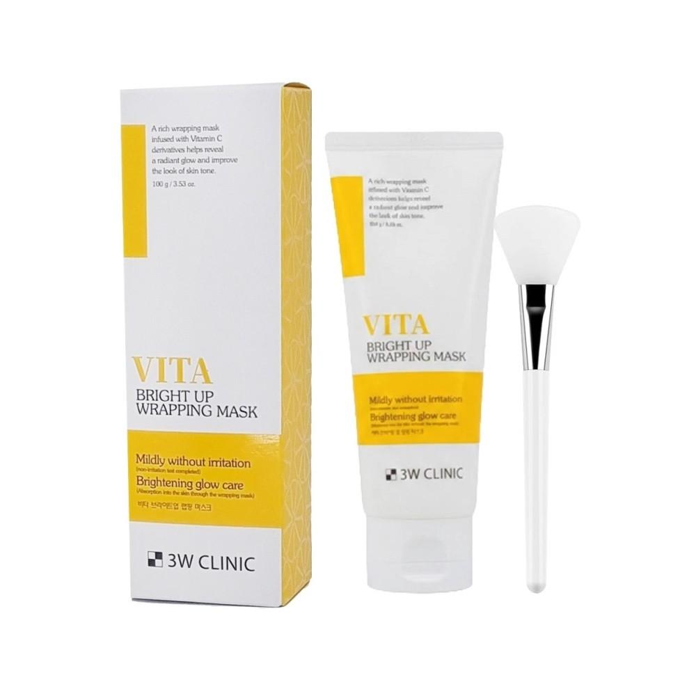 3W Clinic VITA Bright Up Wrapping Mask – 100gm