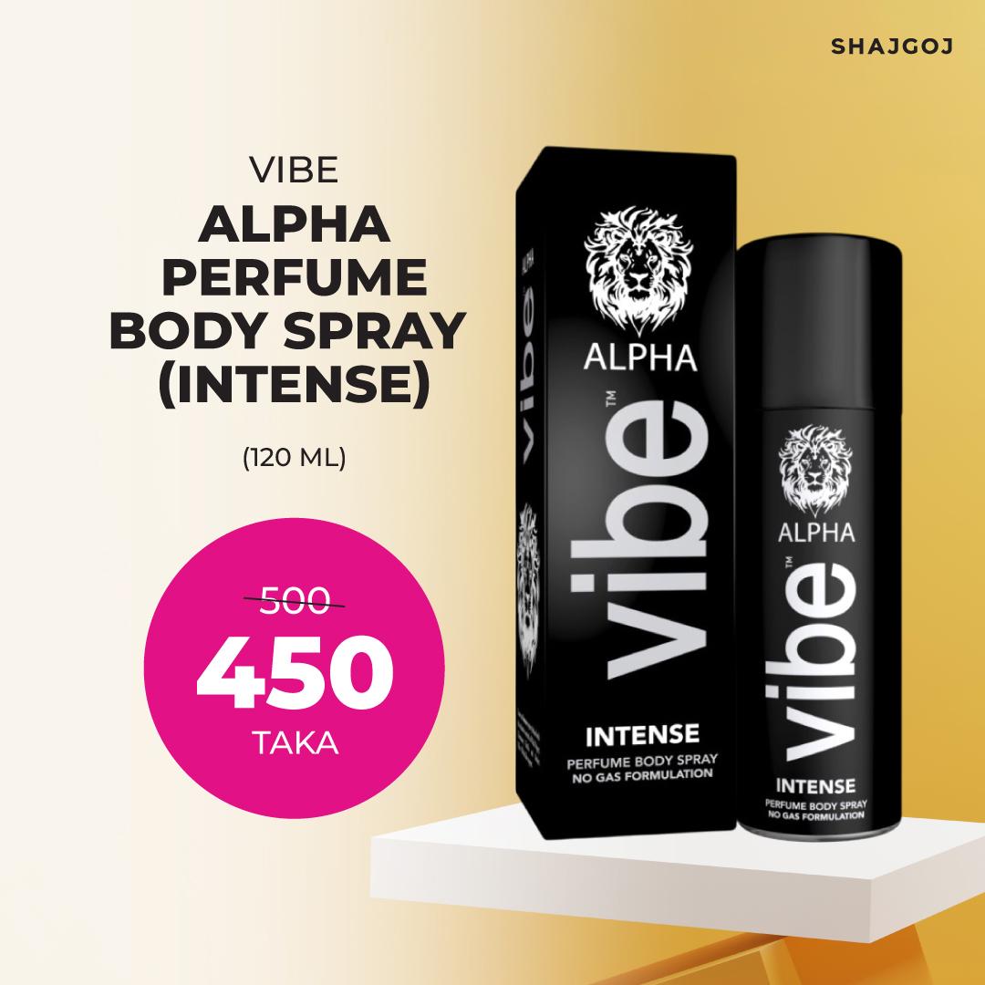 Vibe Alpha Perfume Body Spray Intense – 120ml