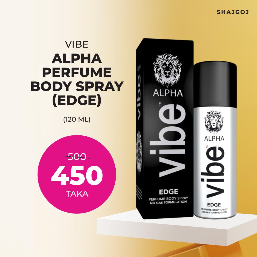 Vibe Alpha Perfume Body Spray Edge – 120ml