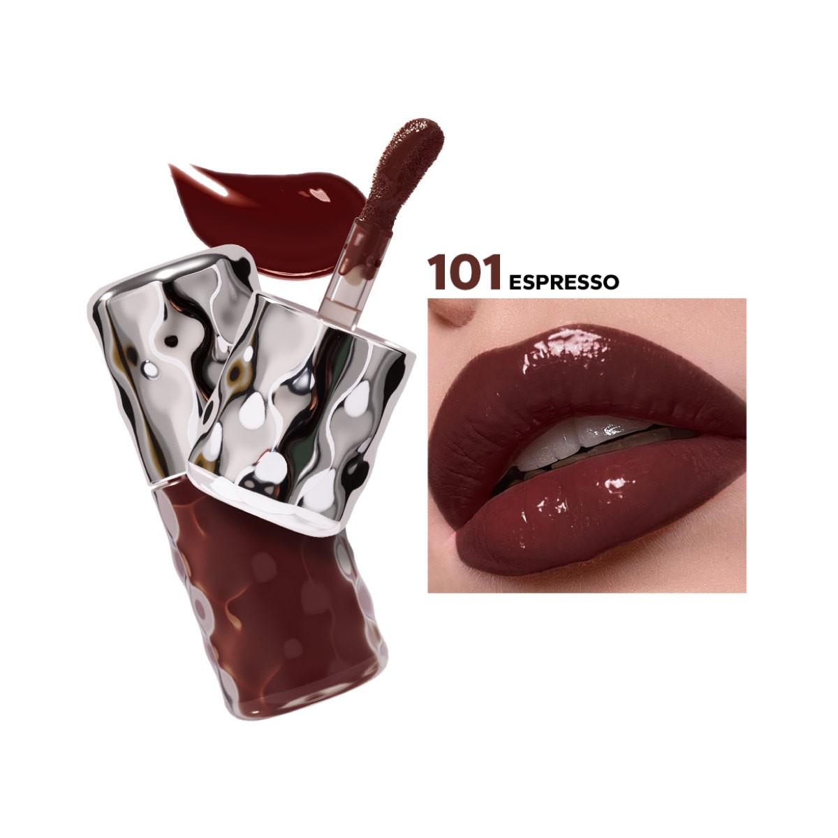 Beauty Glazed Volume Plumping Lip Gloss - 101 ESPRESSO – 6gm