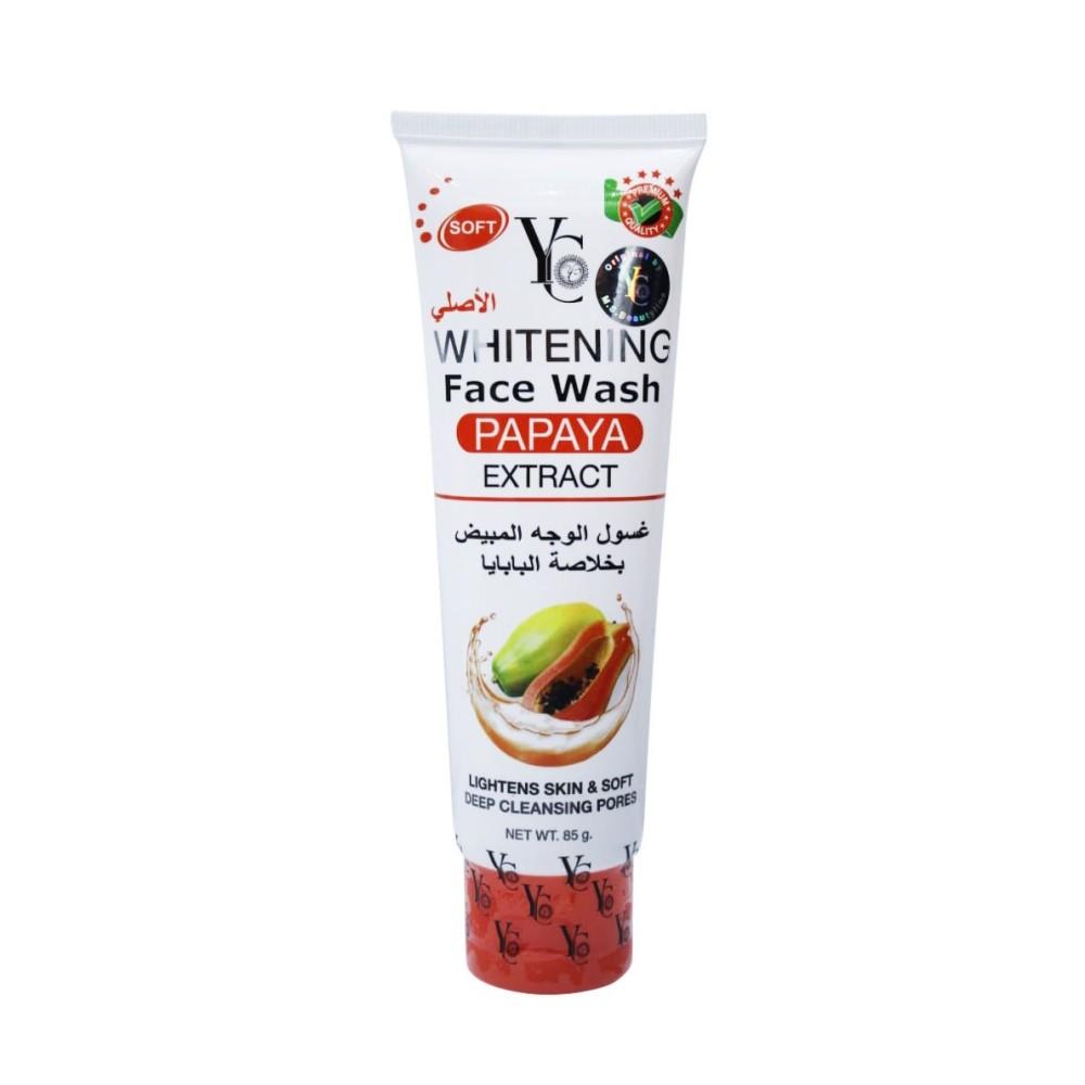 Yc Papaya Extract Whitening Face Wash – 85gm
