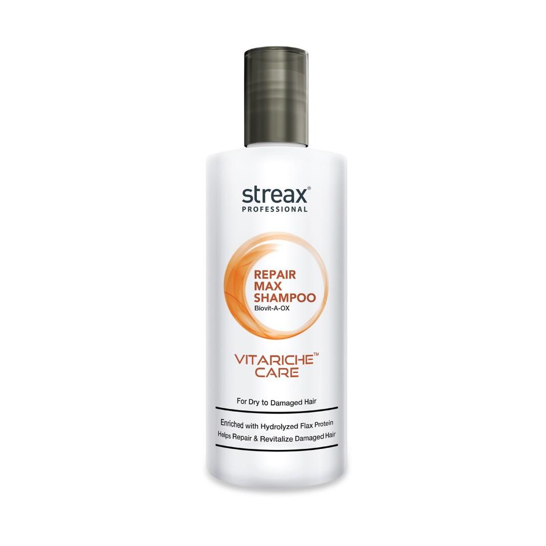 STREAX PRO VITARICHE CARE REPAIR MAX SHAMPOO 300ML (Import)