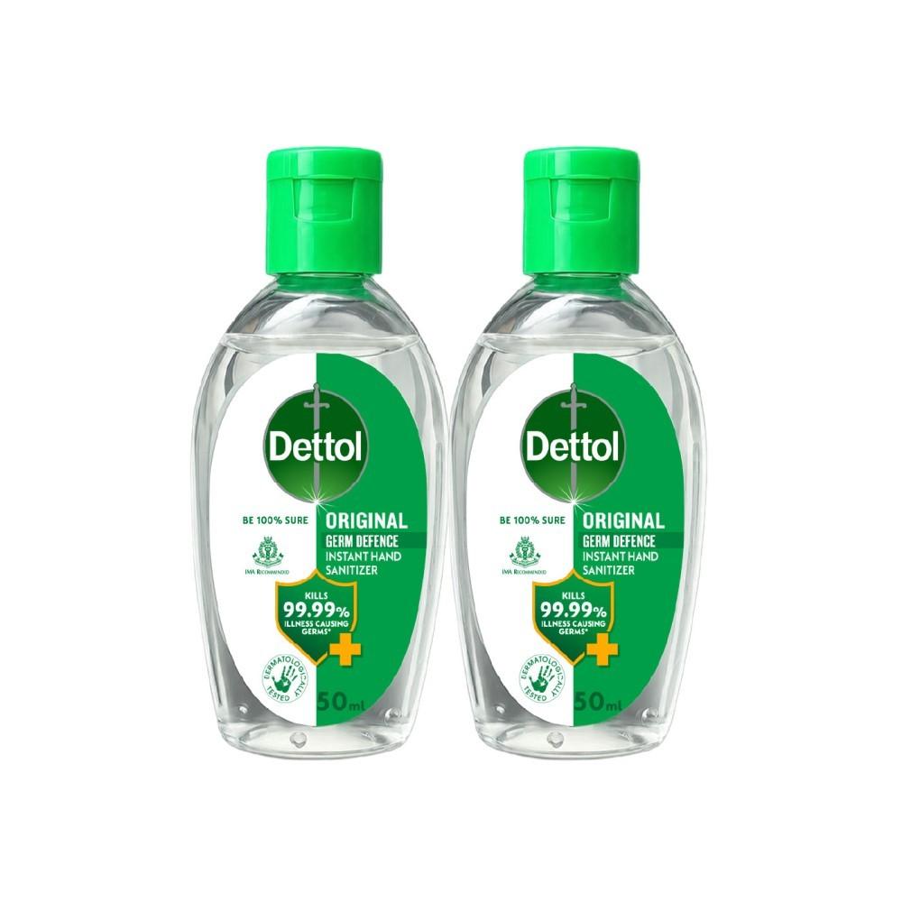Dettol Original Instant Hand Sanitizer Twin Pack