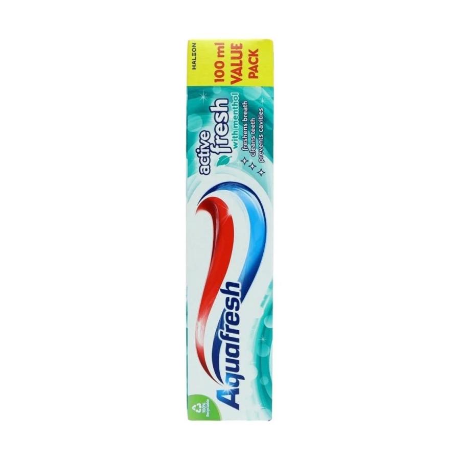 Aquafresh Active Fresh  Toothpaste With Menthol Big pack – 100ml
