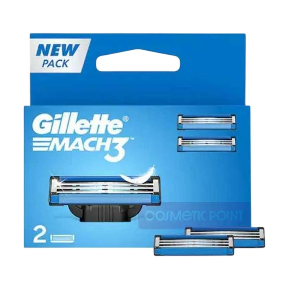 Gillette Mach 3 Manual Shaving Razor Blades - 2s Pack (Cartridge)
