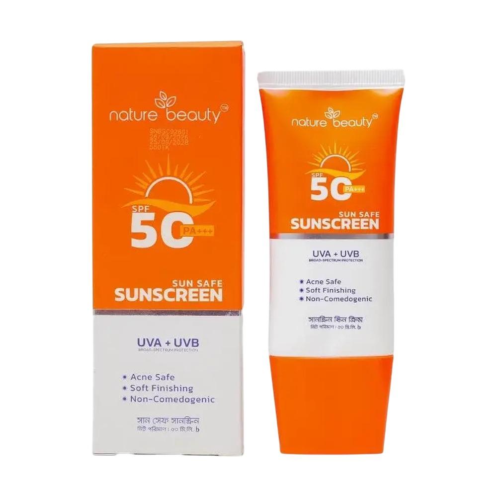 Nature Beauty Sunscreen Gentle Cream SPF50 PA+++ – 50 ml