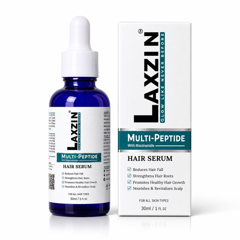 Laxzin Multi-Peptide Hair Serum – 30ml / 1 FL OZ