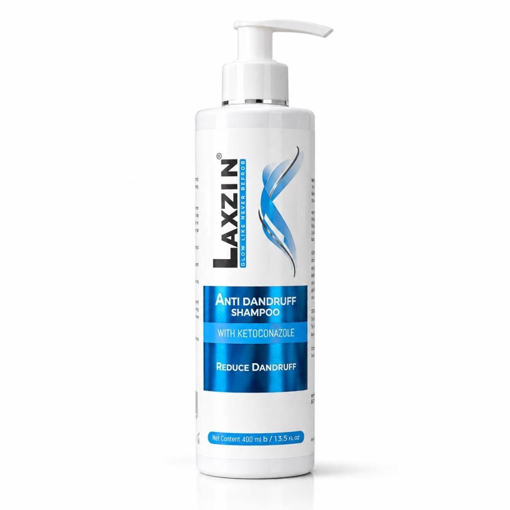 Laxzin Anti-Dandruff Shampoo – 400 ml / 13.5 FL OZ