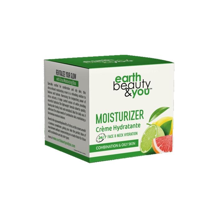Earth Beauty & You Moisturising cream-Combination And Oily Skin – 50ml