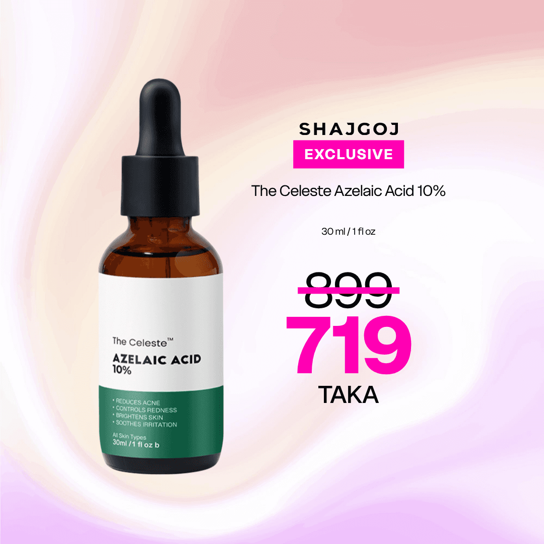 The Celeste Azelaic Acid 10% – 30 ml / 1 fl oz