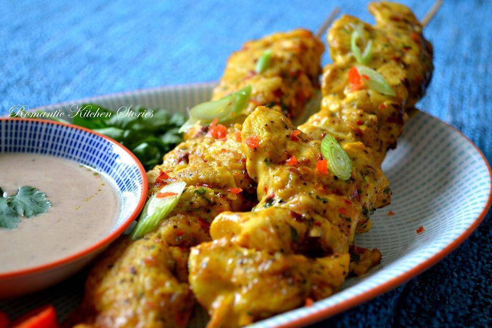 ইন্দোনেশিয়ান ডিশ চিকেন সাতেয়!