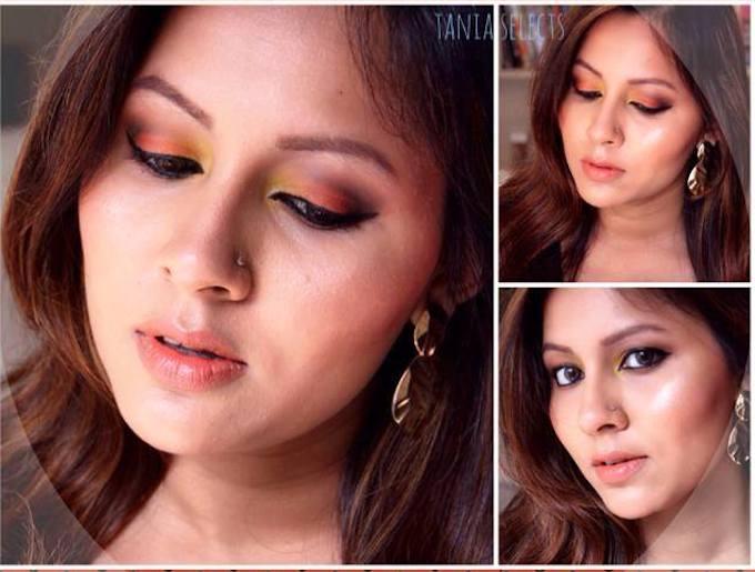 সানসেট ইন্সপায়ার্ড লুক