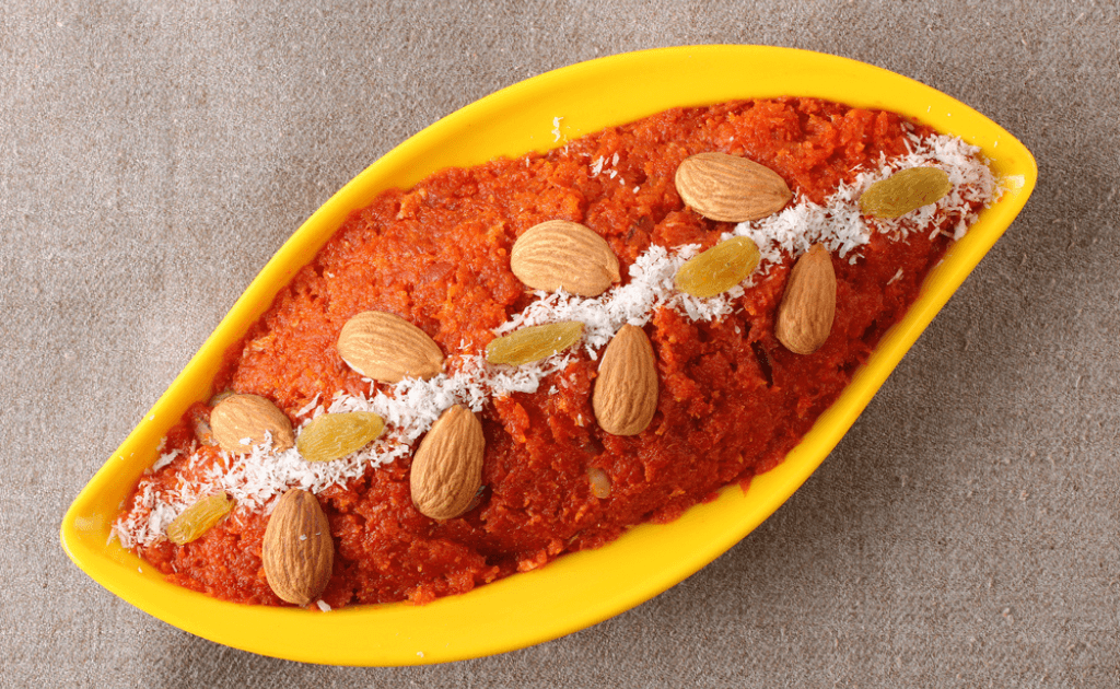গাজর ও নারকেলের হালুয়া
