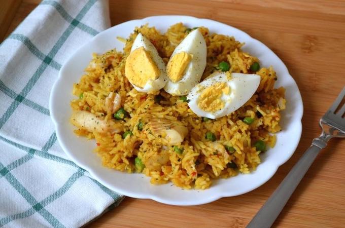 স্পাইসি ফিশ খিচুড়ি