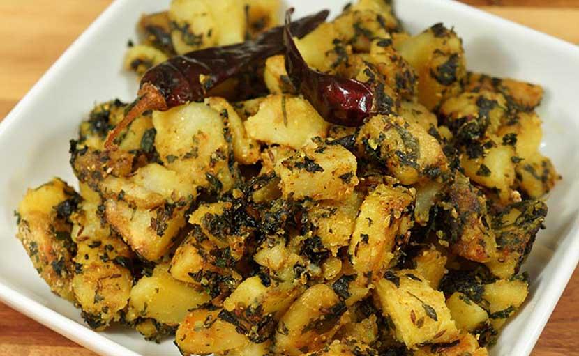 সুস্বাদু মেথি আলু
