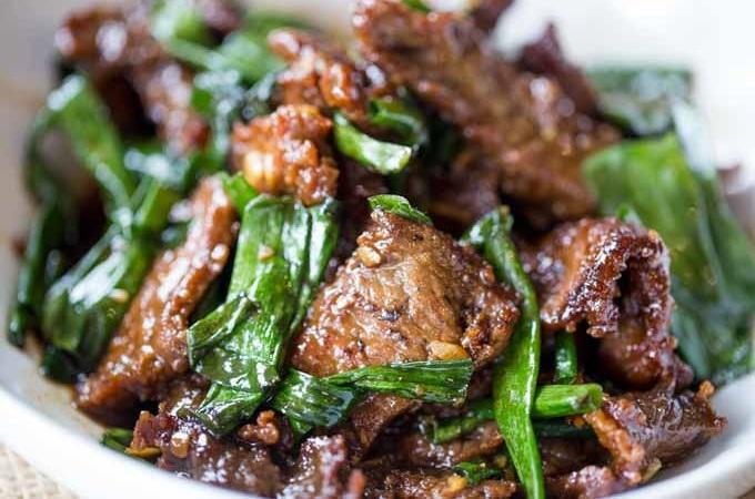 মঙ্গোলিয়ান বিফ | চাইনিজ খাবারে হোক মেহমানদারী!