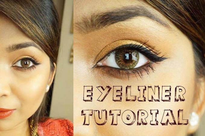 আই লাইনার টিউটোরিয়াল (CAT EYE)