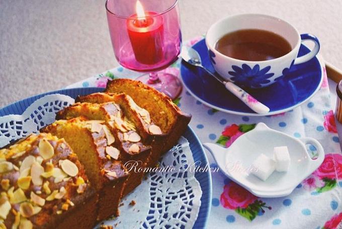 এক কাপ চায়ের সাথে ভ্যানিলা কেক!