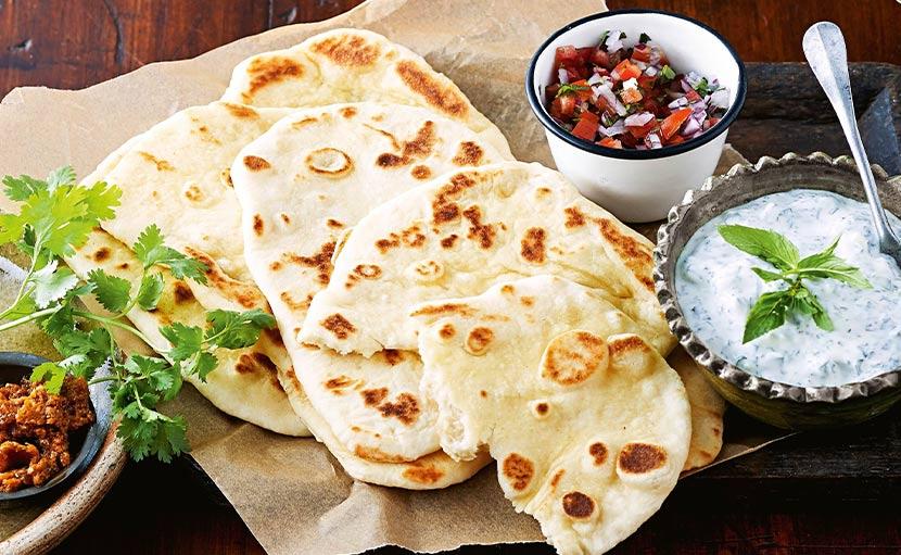 চুলায় তৈরি গার্লিক নান!