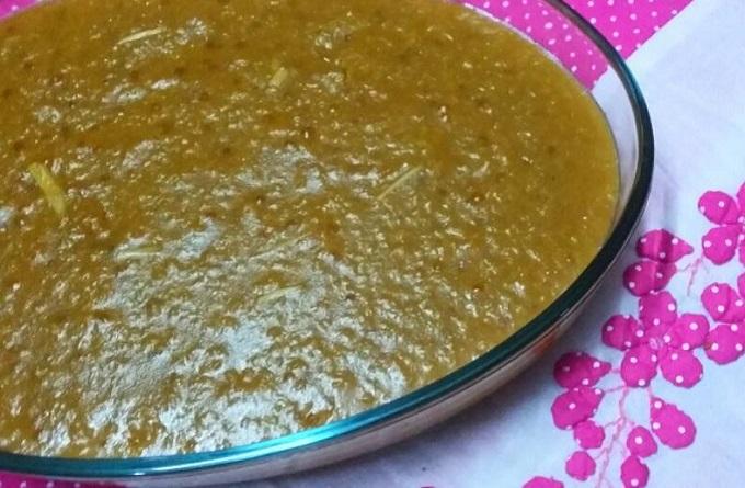 খেজুরগুড়ের পায়েস
