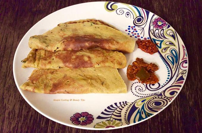স্পাইসি পটেটো প্যানকেক
